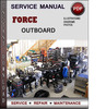 Thumbnail Force Outboard 120 hp 120hp 4 cyl 2-stroke 1990-1999 Factory Service Repair Manual PDF