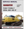 Thumbnail Komatsu PC450-7 PC450LC-7 Serial 20001 and up Factory Service Repair Manual Download PDF Thumbnail Komatsu PC450-7 PC450LC-7 Serial 20001 and up Factory Service Repair Manual Download PDF