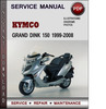 Thumbnail Kymco Grand Dink 150 1999-2008 Factory Service Repair Manual Download PDF