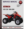 Thumbnail Kymco KXR 250 1999-2008 Factory Service Repair Manual Download PDF