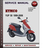 Thumbnail Kymco YUP 50 1999-2008 Factory Service Repair Manual Download PDF