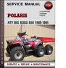 Thumbnail Polaris ATV Big Boss 500 6x6 1996-1998 Factory Service Repair Manual Download Pdf