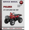 Thumbnail Polaris ATV Explorer 500 1997 Factory Service Repair Manual Download Pdf