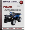 Thumbnail Polaris ATV Trail Boss 1996-1998 Factory Service Repair Manual Download Pdf