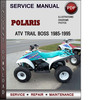 Thumbnail Polaris ATV Trail Boss 1985-1995 Factory Service Repair Manual Download Pdf