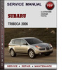 Thumbnail Subaru Tribeca 2006 Factory Service Repair Manual Download Pdf