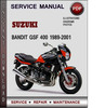 Thumbnail Suzuki Bandit GSF 400 1989-2001 Factory Service Repair Manual Download Pdf