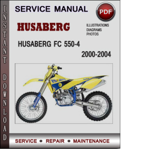 Product picture Husaberg FC 550-4 2000-2004 Factory Service Repair Manual PDF