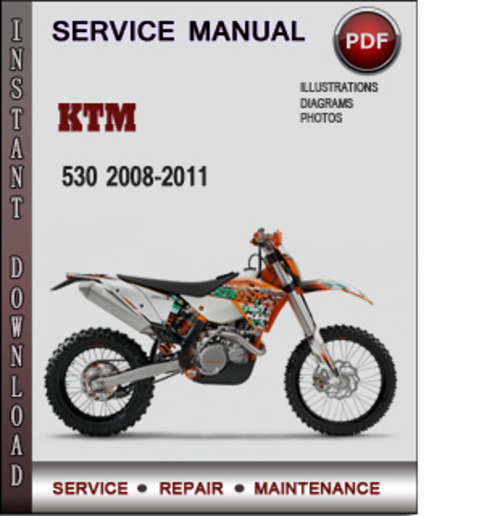Product picture KTM 530 2008-2011 Factory Service Repair Manual Download Pdf