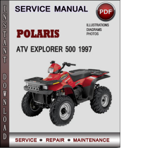 Product picture Polaris ATV Explorer 500 1997 Factory Service Repair Manual Download Pdf