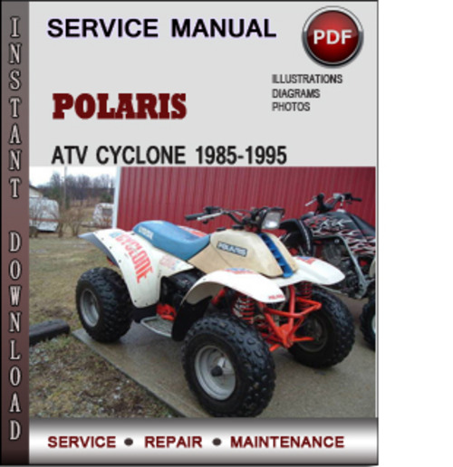 Product picture Polaris ATV Cyclone 1985-1995 Factory Service Repair Manual Download Pdf