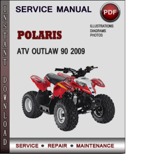 Product picture Polaris ATV Outlaw 90 2009 Factory Service Repair Manual Download Pdf