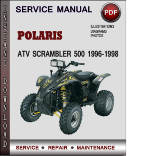 Product picture Polaris ATV Scrambler 500 1996-1998 Factory Service Repair Manual Download Pdf
