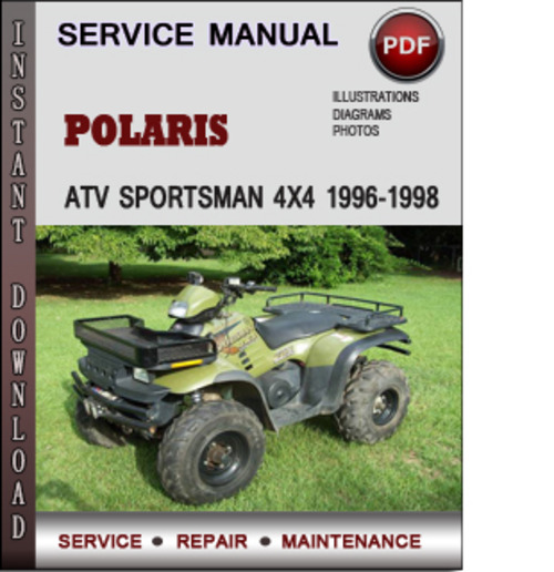 Product picture Polaris ATV Sportsman 4x4 1996-1998 Factory Service Repair Manual Download Pdf