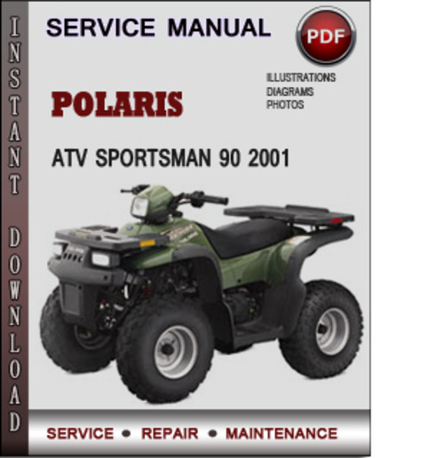 Product picture Polaris ATV Sportsman 90 2001 Factory Service Repair Manual Download Pdf