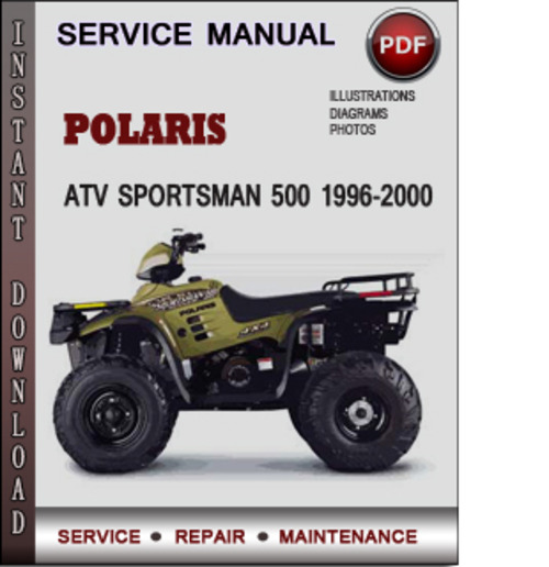 Product picture Polaris ATV Sportsman 500 1996-2000 Factory Service Repair Manual Download Pdf