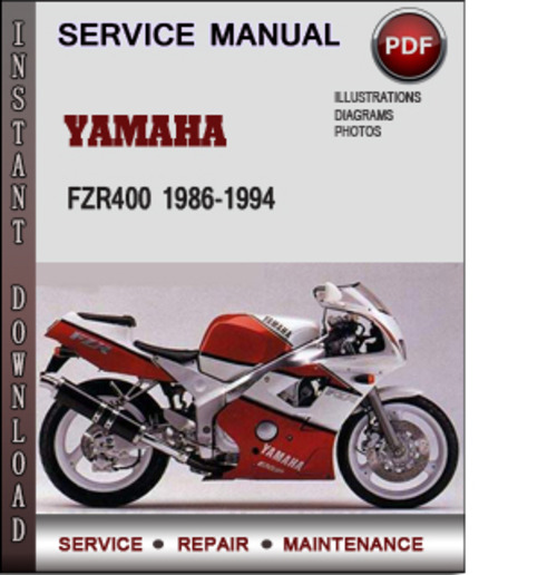 Product picture Yamaha FZR400 1986-1994 Factory Service Repair Manual Download Pdf